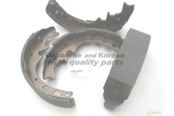 1050-3302 ASHUKI Brake System Brake Shoe Set