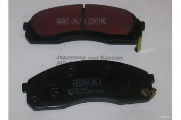 1080-0130A ASHUKI Brake Pad Set, disc brake