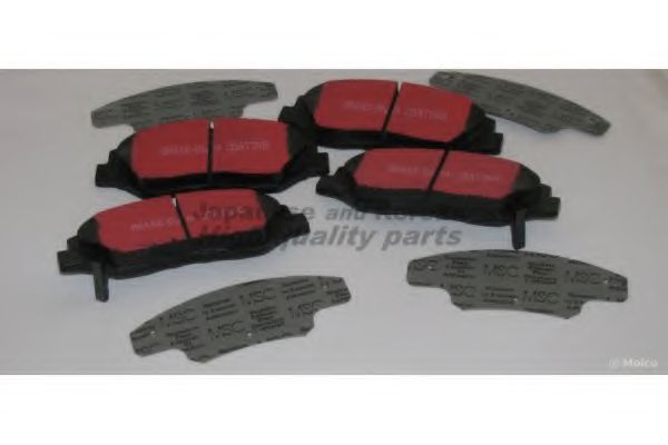 1080-1604A ASHUKI Brake System Brake Pad Set, disc brake