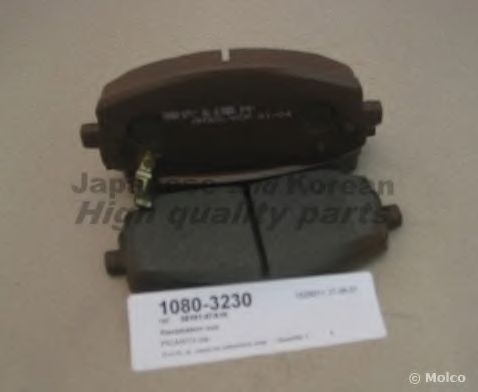 1080-3230 ASHUKI Brake System Brake Pad Set, disc brake