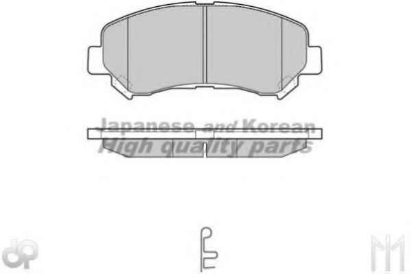 1080-6901A ASHUKI Brake Pad Set, disc brake