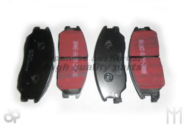 1080-7230A ASHUKI Brake System Brake Pad Set, disc brake