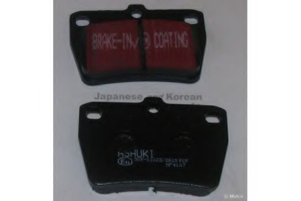 1083-0202A ASHUKI Brake Pad Set, disc brake