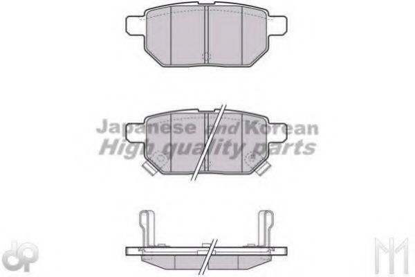 1083-4302 ASHUKI Brake System Brake Pad Set, disc brake