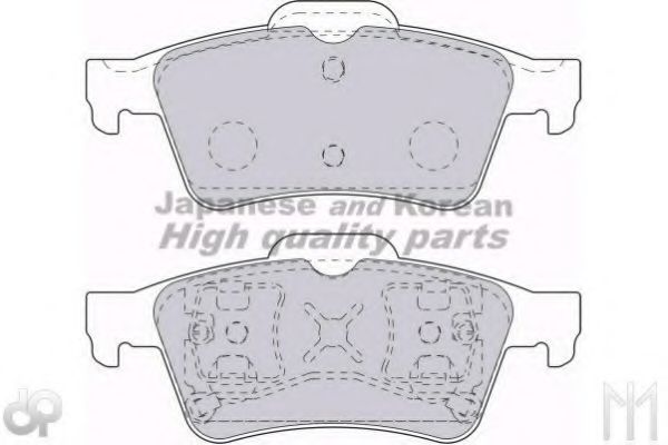 1083-5401 ASHUKI Brake System Brake Pad Set, disc brake
