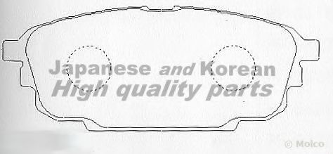 1083-7103 ASHUKI Brake Pad Set, disc brake