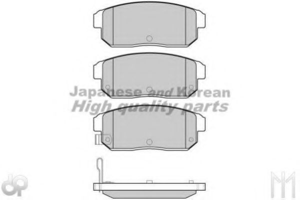 1083-8103A ASHUKI Brake Pad Set, disc brake