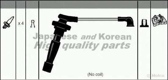 1614-1104 ASHUKI Ignition Cable Kit