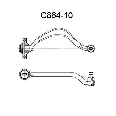 C864-10 ASHUKI Track Control Arm