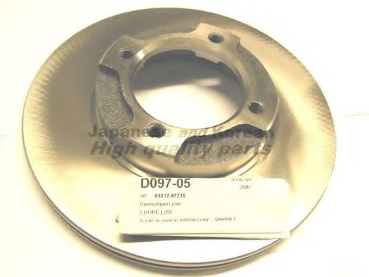 D097-05 ASHUKI Brake Disc