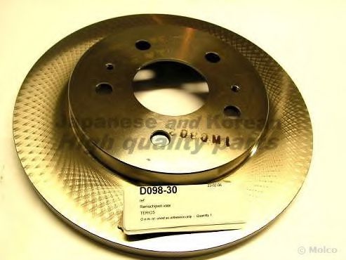 D098-30 ASHUKI Тормозной диск