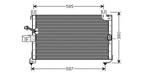 D551-83 ASHUKI Condenser, air conditioning