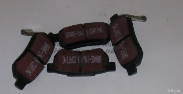 H025-09A ASHUKI Brake System Brake Pad Set, disc brake