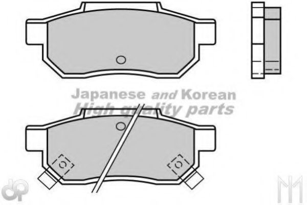 H025-09HD ASHUKI Brake Pad Set, disc brake