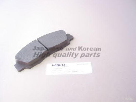 H026-13 ASHUKI Brake System Brake Pad Set, disc brake