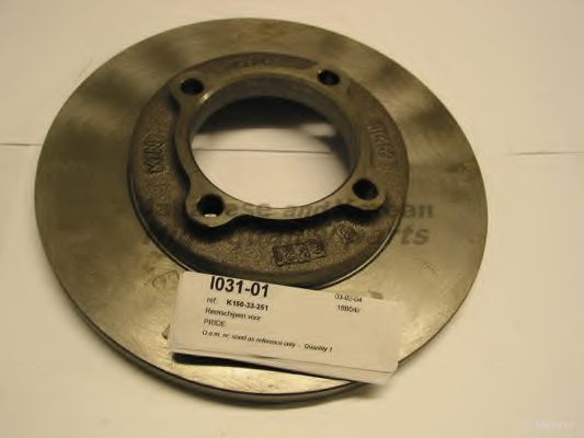 I031-01 ASHUKI Brake System Brake Disc