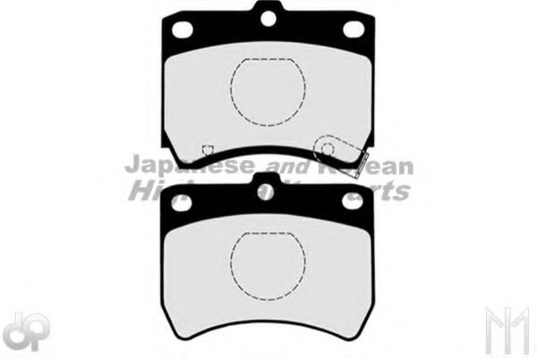 I042-10O ASHUKI Brake Pad Set, disc brake