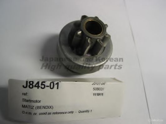 J845-01 ASHUKI Starter System Pinion, starter