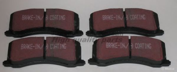K012-25A ASHUKI Brake Pad Set, disc brake