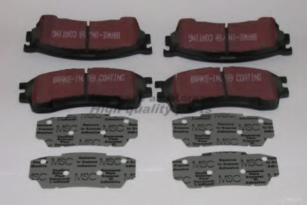 M050-10A ASHUKI Brake Pad Set, disc brake