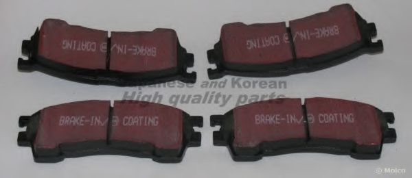 M050-15A ASHUKI Brake Pad Set, disc brake
