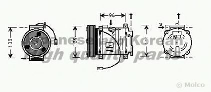 M550-06 ASHUKI Compressor, air conditioning