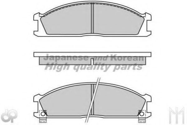 N009-21A ASHUKI Brake Pad Set, disc brake