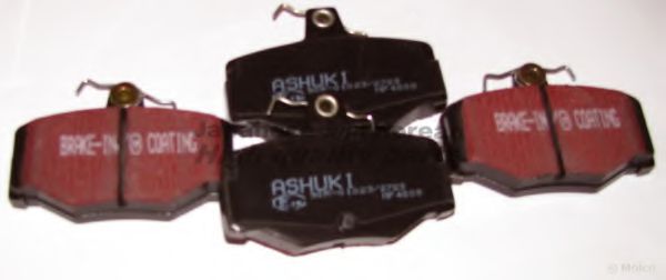 N009-35A ASHUKI Комплект тормозных колодок, дисковый тормоз