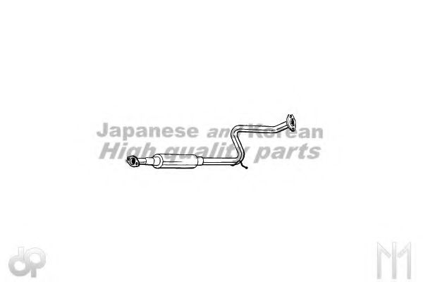 N170-32 ASHUKI Exhaust System Middle Silencer