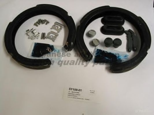 SY100-01 ASHUKI Brake Shoe Set, parking brake