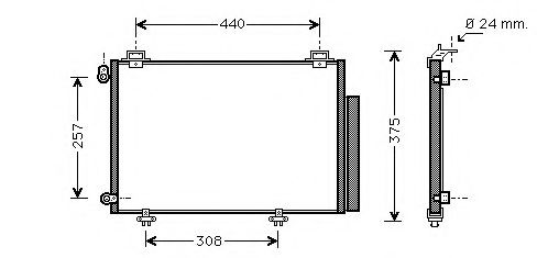 T557-63 ASHUKI Condenser, air conditioning