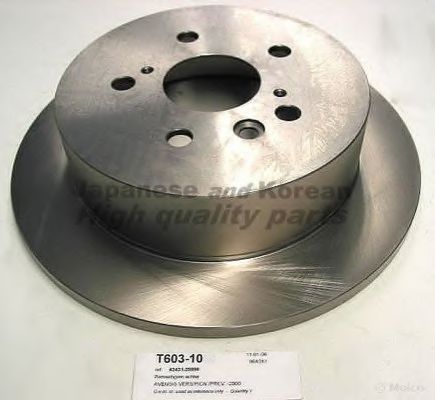 T603-10 ASHUKI Brake System Brake Disc