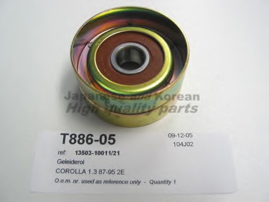 T886-05 ASHUKI Deflection/Guide Pulley, timing belt