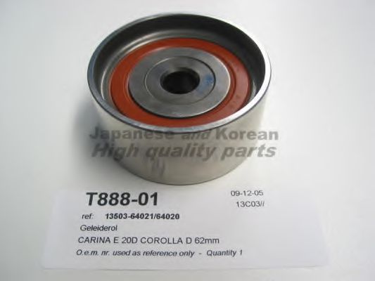 T888-01 ASHUKI Deflection/Guide Pulley, timing belt