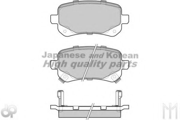 US104259 ASHUKI Brake Pad Set, disc brake