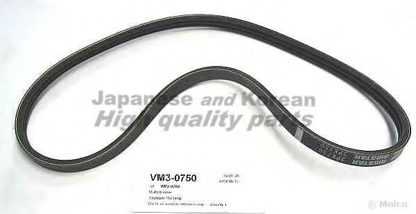 VM3-0750 ASHUKI V-Ribbed Belts