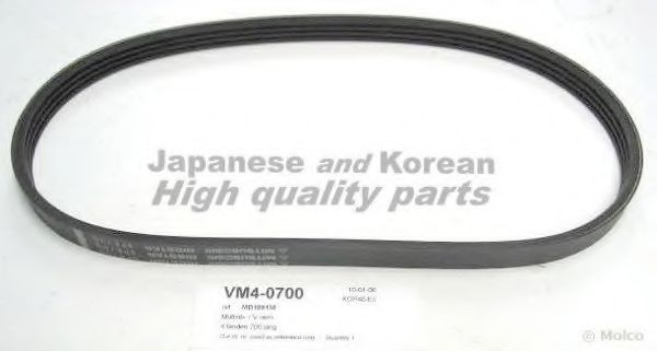 VM4-0700 ASHUKI V-Ribbed Belts