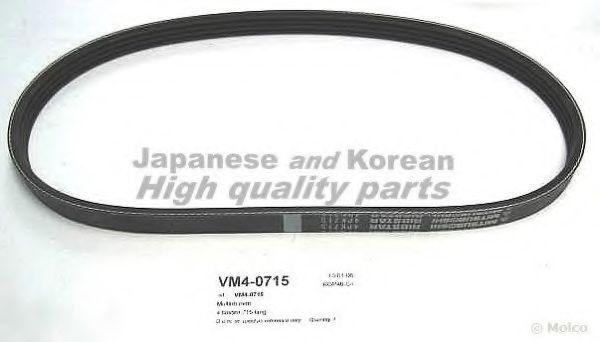 VM4-0715 ASHUKI V-Ribbed Belts