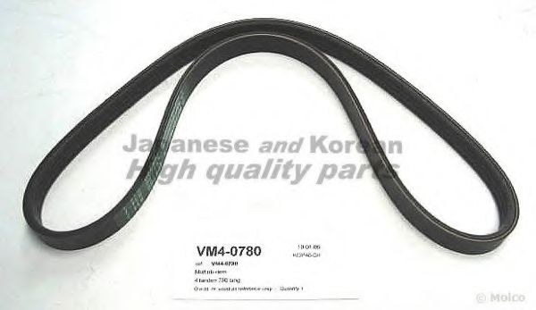 VM4-0780 ASHUKI V-Ribbed Belts