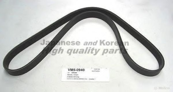 VM5-0940 ASHUKI V-Ribbed Belts