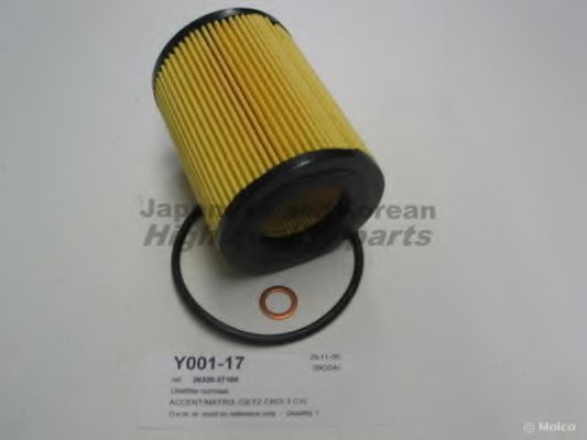 Y001-17 ASHUKI Oil Filter