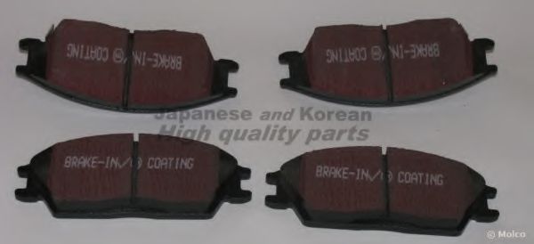 Y025-01A ASHUKI Brake Pad Set, disc brake