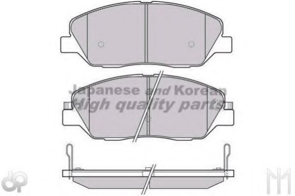 Y025-02A ASHUKI Brake Pad Set, disc brake