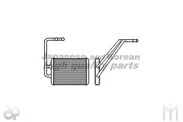 Y500-21 ASHUKI Heat Exchanger, interior heating