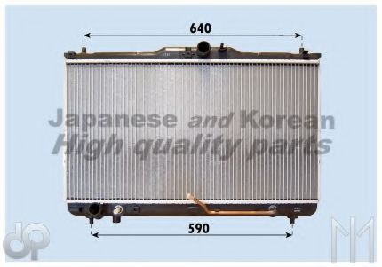Y550-57 ASHUKI Radiator, engine cooling