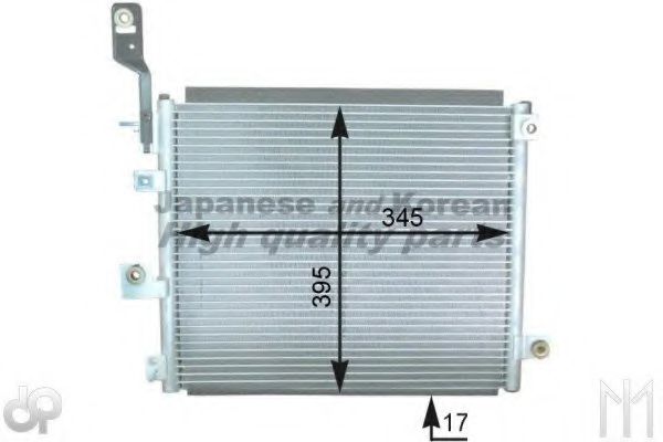 Y550-83 ASHUKI Condenser, air conditioning