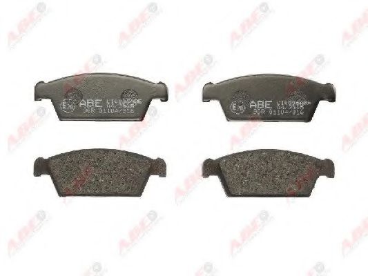C10006ABE ABE Brake System Brake Pad Set, disc brake