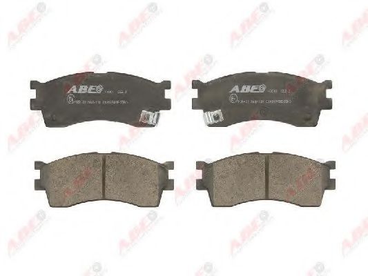 C10319ABE ABE Brake System Brake Pad Set, disc brake