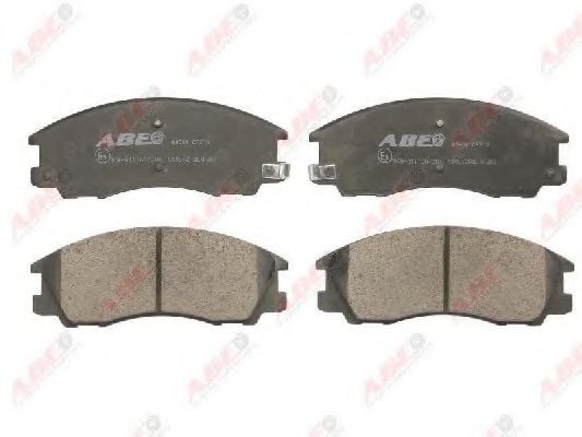 C10512ABE ABE Brake Pad Set, disc brake