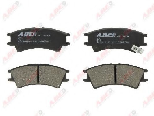 C10525ABE ABE Brake System Brake Pad Set, disc brake